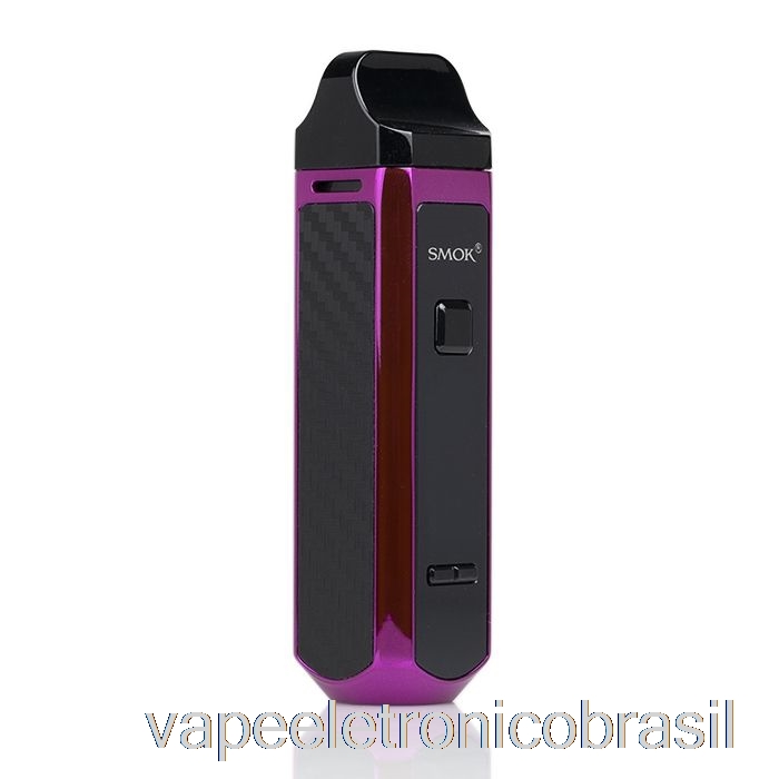Vape Eletrônico Smok Rpm 40 Pod Mod Kit Roxo Vermelho